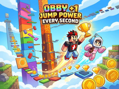 Trò chơi Obby +1 Jump Power Every Second