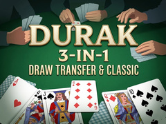 Trò chơi Durak 3-in-1: Draw Transfer & Classic