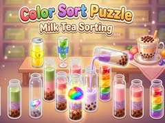 Trò chơi Color Sort Puzzle Milk Tea Sorting