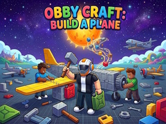 Trò chơi Obby Craft: Build a Plane