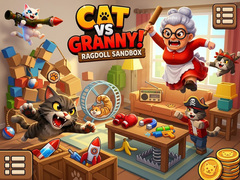 Trò chơi Cat Vs Granny! Ragdoll Sandbox