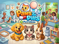 Trò chơi Paws & Pills: Pet Clinic