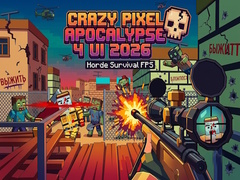 Trò chơi Crazy Pixel Apocalypse 4 UI 2026