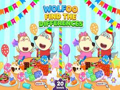 Trò chơi Wolfoo Spot The Difference