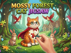 Trò chơi Mossy Forest Cat Jigsaw