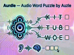 Trò chơi Aurdle — Audio Word Puzzle by Auzle