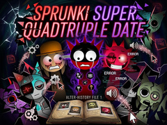 Trò chơi Sprunki Super Quadtruple Date