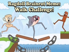 Trò chơi Ragdoll Brainrot Meme: Walk Challenge!