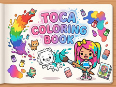 Trò chơi Toca Coloring Book