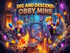 Trò chơi Dig and Descend: Obby Mine