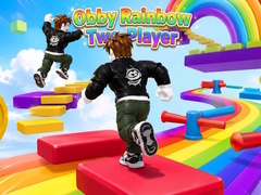Trò chơi Obby Rainbow Parkour Two Player