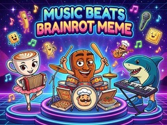 Trò chơi Music Beats Brainrot Meme 