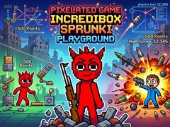 Trò chơi Pixelated Game Incredibox Sprunki Playground