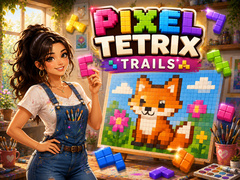 Trò chơi Pixel Tetrix Trails