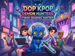 Trò chơi DOP KPop Demon Hunters: Finish Drawing Hantrix