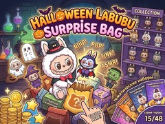 Trò chơi Halloween Labubu Surprise Bag