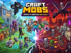 Trò chơi Craft Mobs: Create a Monster and Fight!