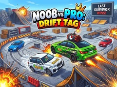 Trò chơi Noob vs Pro: Drift Tag