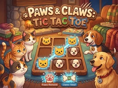 Trò chơi Paws & Claws Tic Tac Toe