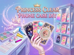 Trò chơi Princess Clear Phone Case DIY