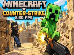 Trò chơi Minecraft Counter Strike: 2.5D FPS