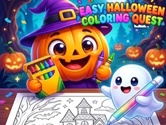 Trò chơi Easy Halloween Coloring Quest