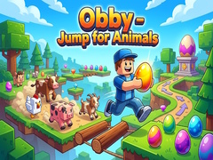 Trò chơi Obby - Jump for Animals