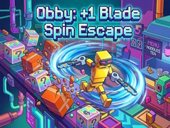 Trò chơi Obby: +1 Blade Spin Escape