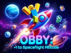 Trò chơi Obby: +1 to spaceflight altitude