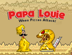 Trò chơi Papa Louie: tấn công Pizza online.