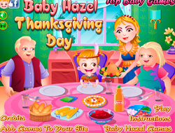 Trò chơi Bé Hazel Ngày Lễ Tạ Ơn online.