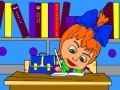 Trò chơi Masha and the Bear do their homework